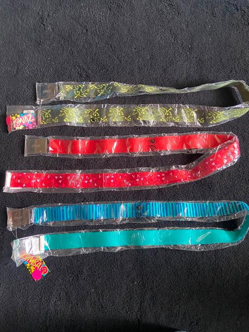  — 3x ladies belts
