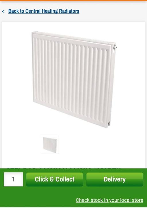  — Stelrad K1 Compact Radiator 600mm X 600mm