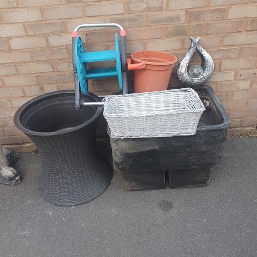  — Planters, Hose Reel , Pot , Ornament & Basket