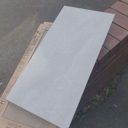  — Lovely, BNIB, Grey Ceramic Floor Tiles , 2ft