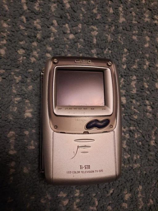  — Vintage CASIO Ti-STn LCD COLOR Portable TV