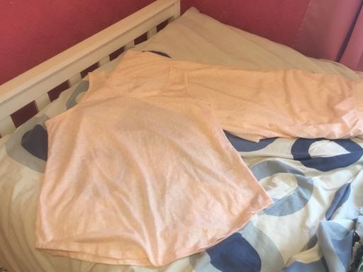  — As New Ladies peach Colour PJS Set 16/18