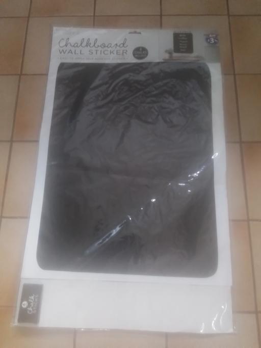  — BRAND NEW B&M  CHALKBOARD WALL STICKER