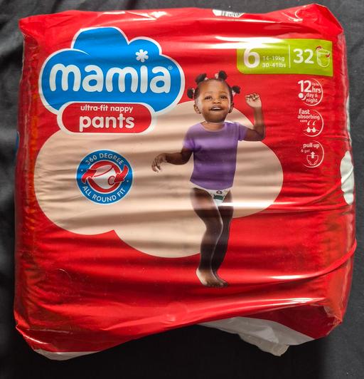  — Mamia Nappy Pants Size 6