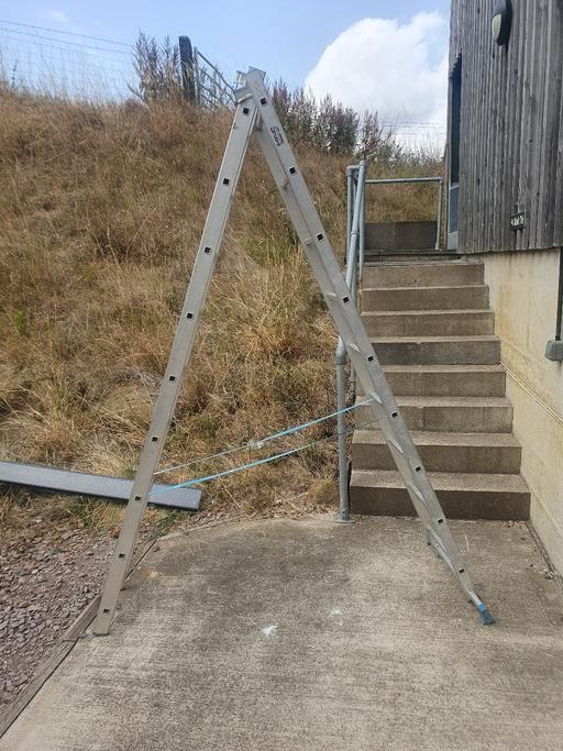  — macalister extendable step ladders