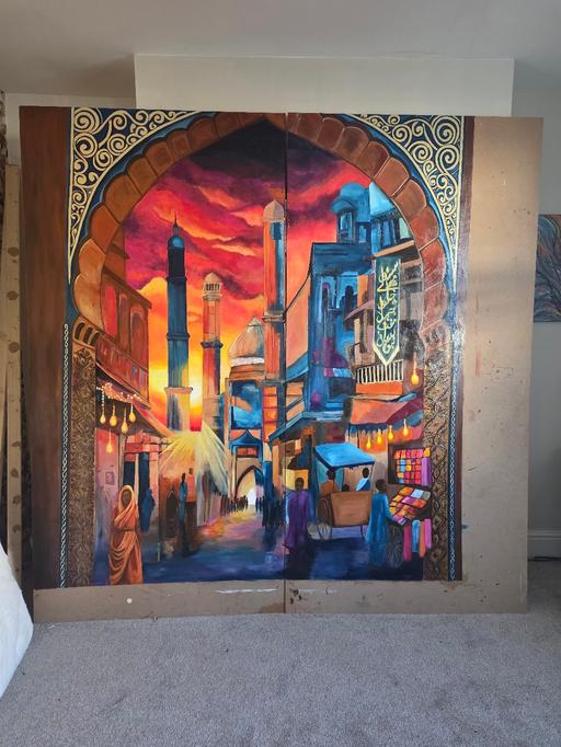  — WALL Art large work CREATED by Banxo the Arti