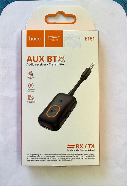  — HOCO E151 Bluetooth AUX Adapter