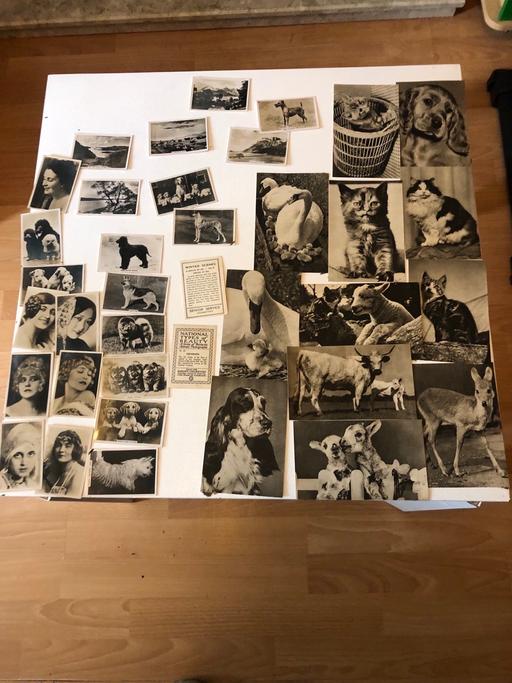  — Cigarette cards and postcards