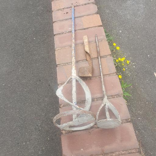  — Plaster or Cement Mixing Paddles, Decent Cond