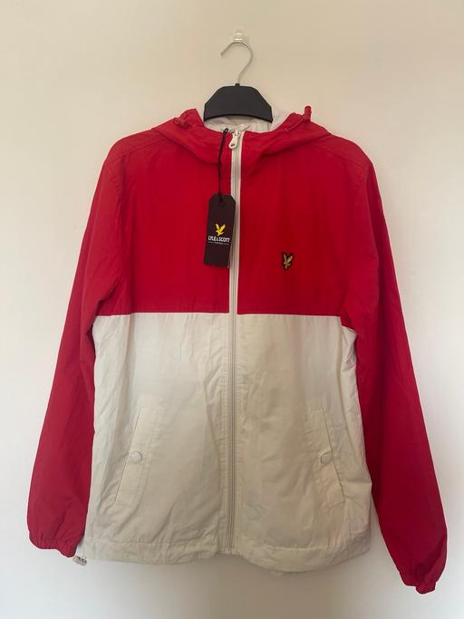  — Lyle & Scott- Red/White- Size S- New