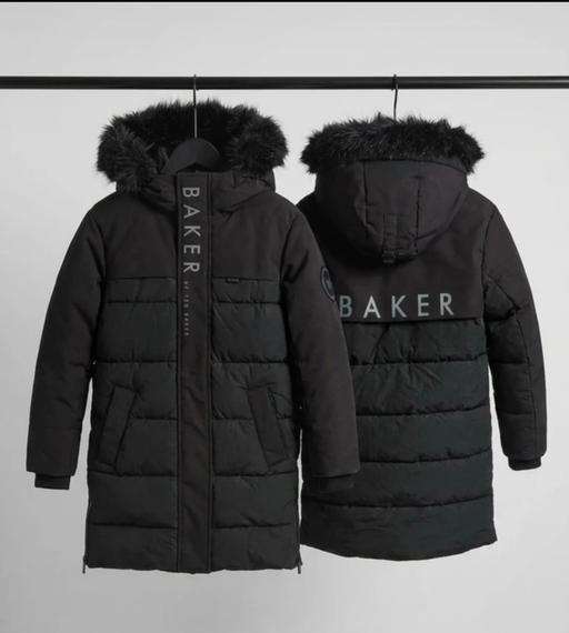  — Girls Ted baker coat age 4 with faux fur hood