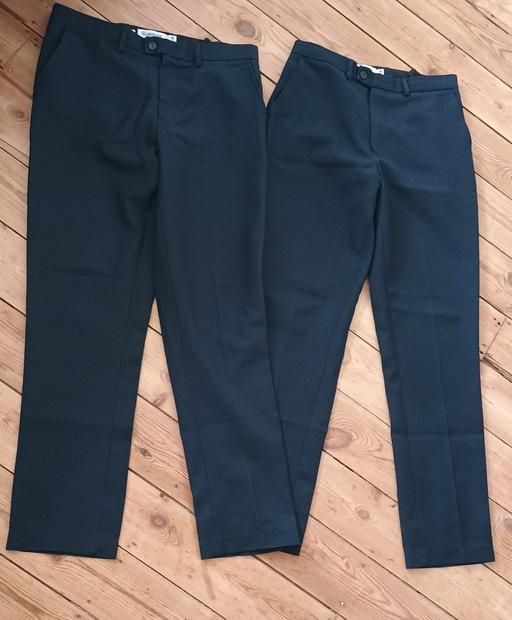  — 2 Pairs Banner Boys School Trousers 32/30