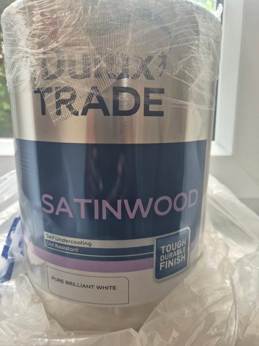  — Dulux Trade Satinwood Pure Brilliant White 1L