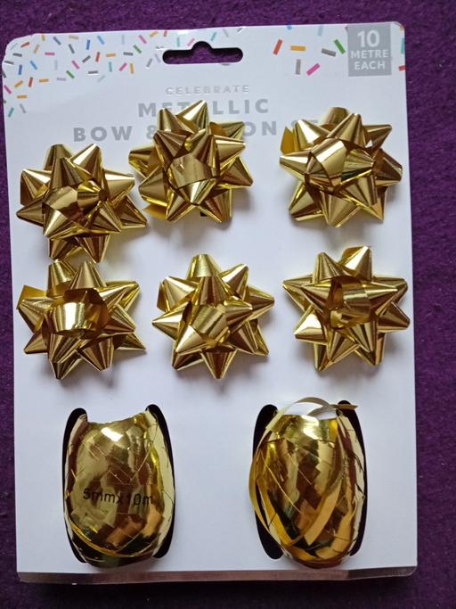  — brand new BOW& RIBBON SET