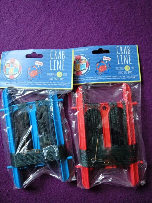  — 2 brand new CRAB LINE SETS
