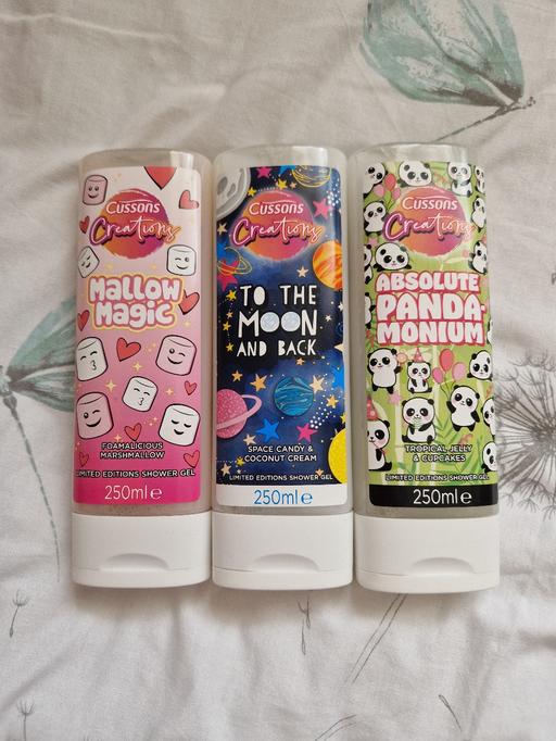  — bn 3 x shower gels