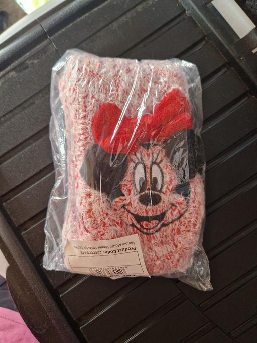  — bn Disney Minnie Mouse slipper socks