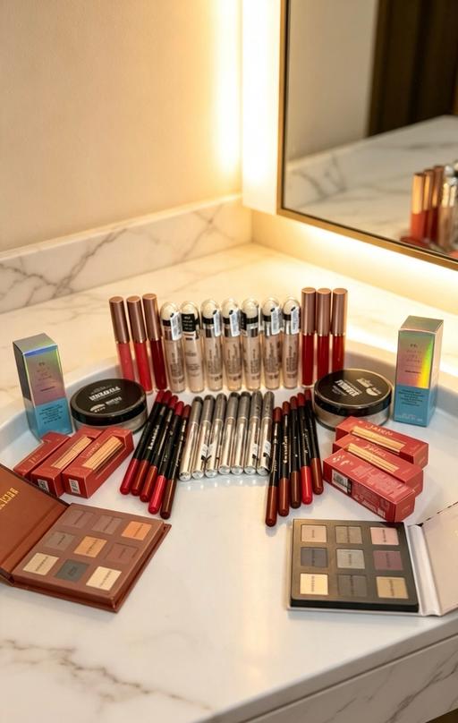  — 42 piece make up items all new sealed