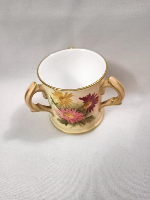 — ANTIQUE ROYAL WORCESTER BLUSH IVORY RYG 1906.