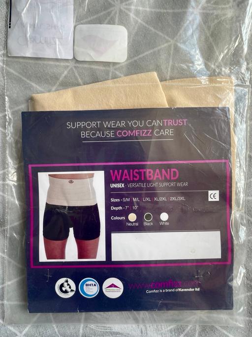  — Unisex Ostomy/Hernia Support Waistband L7”, 1