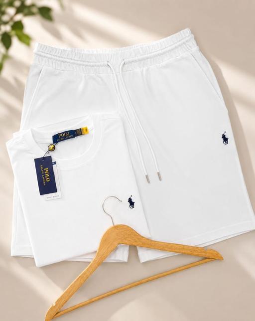  — New Polo Ralph Lauren White T-Shirt and Short