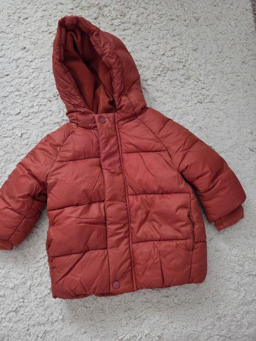  — 6-9 months Primark brown coat