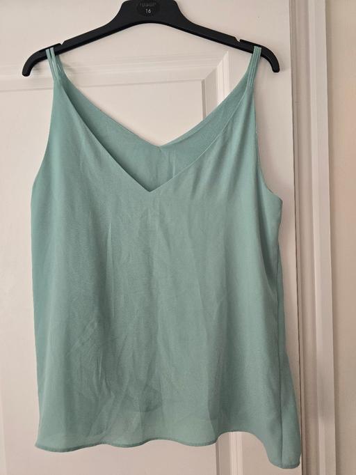  — Matalan green cami top - uk14