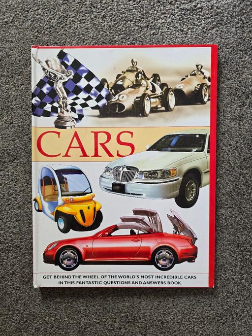  — Cars - Hardback book