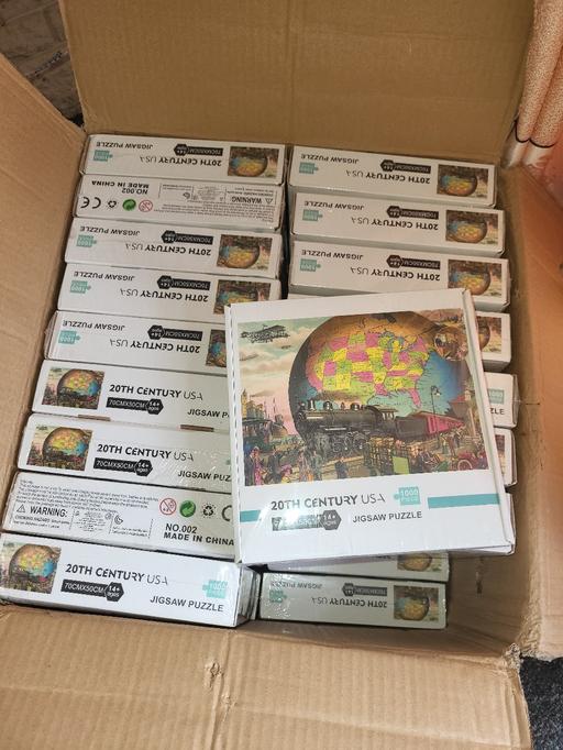  — Box of Jigsaw Puzzles