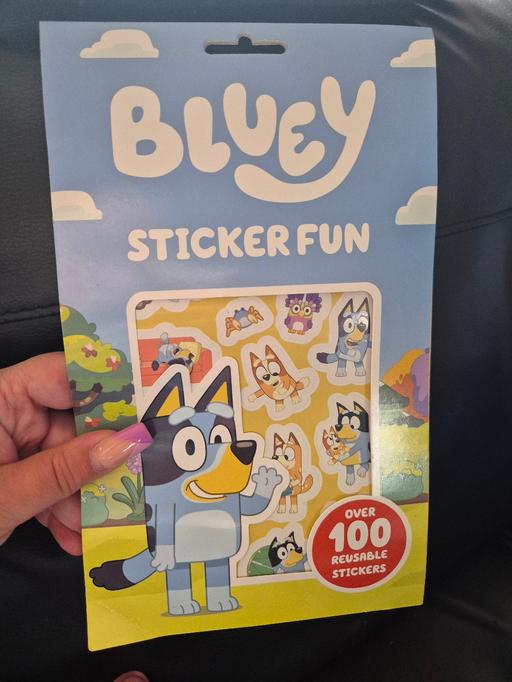  — new Bluey Sticker Fun