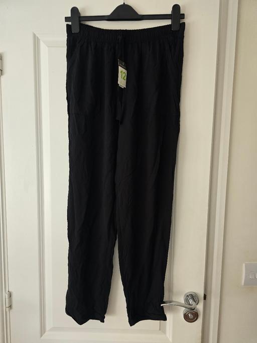  — Primark black ladies bottoms - uk12 bnwt