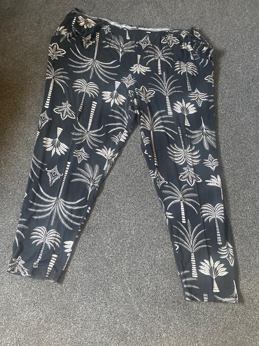  — Yours size 22/24 bottoms black tree design