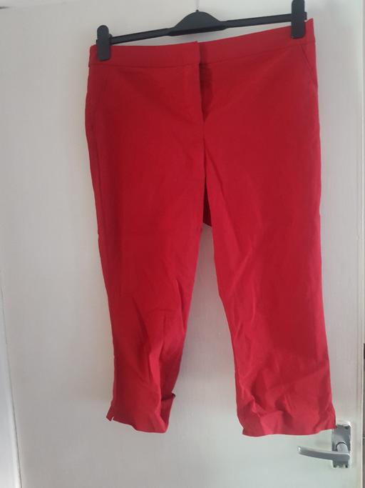  — ladiea cropped trousers size 14