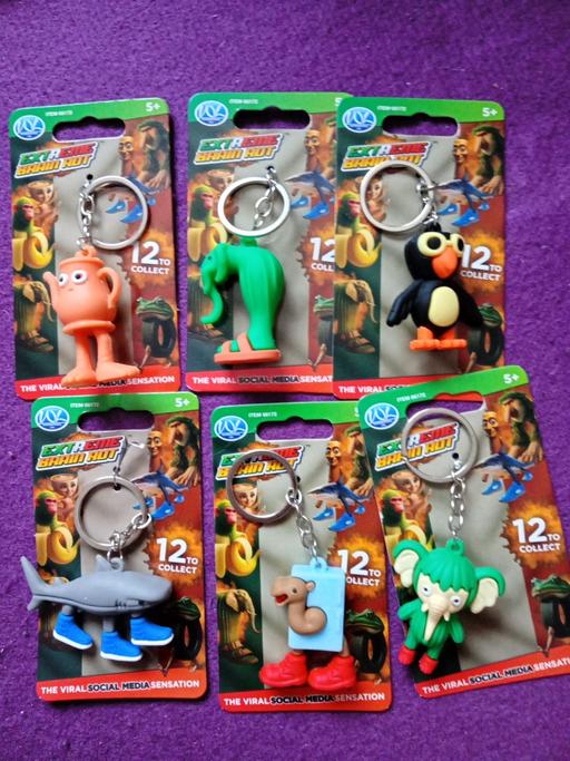  — joblot of BRAIN ROT KEYRING SETS