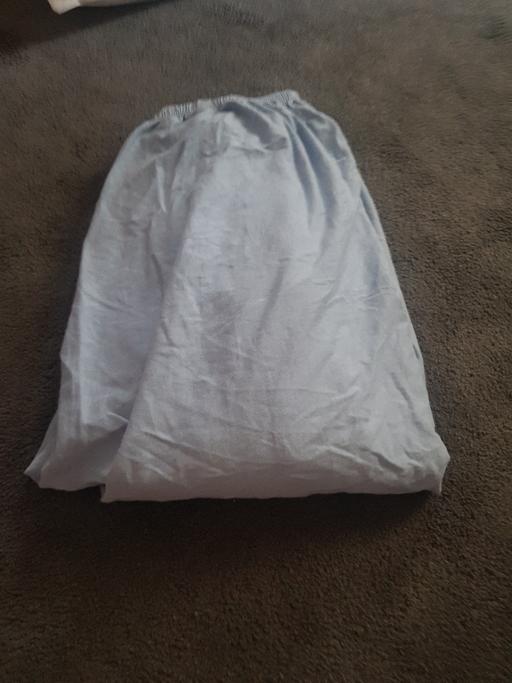 — blue toddler bed fitted sheet