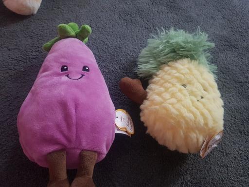  — 2  poppy and duckling London soft toys