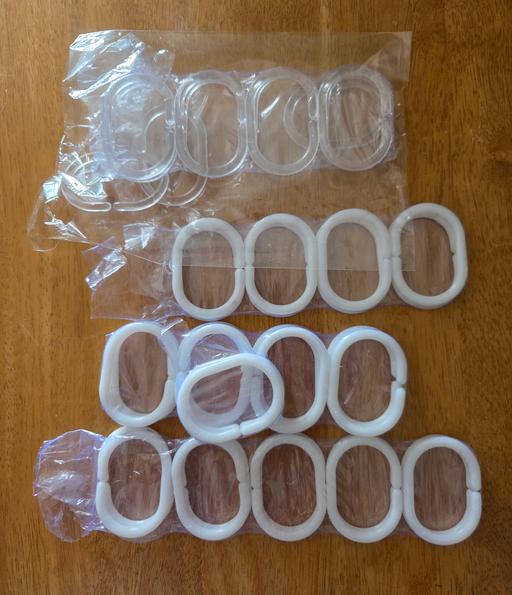  — SHOWER CURTAIN RINGS