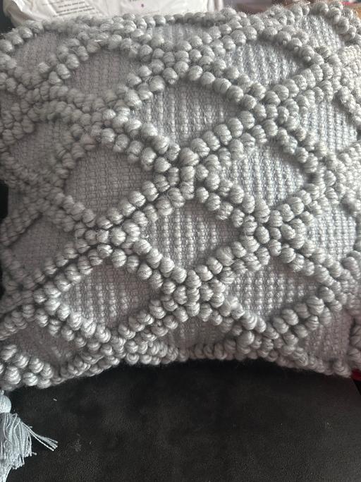  — Brand new grey cushion