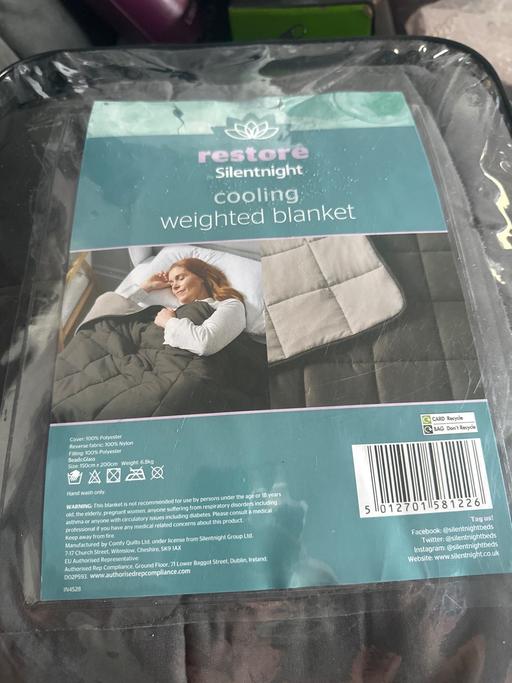  — new silent night restore cooling weighted