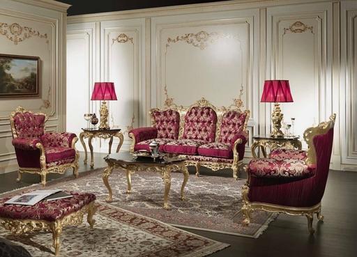  — luxury Living Room Barocco collection