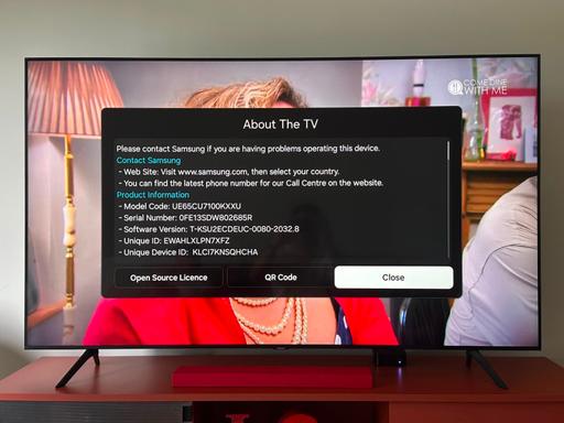  — Samsung 65inch Smart TV