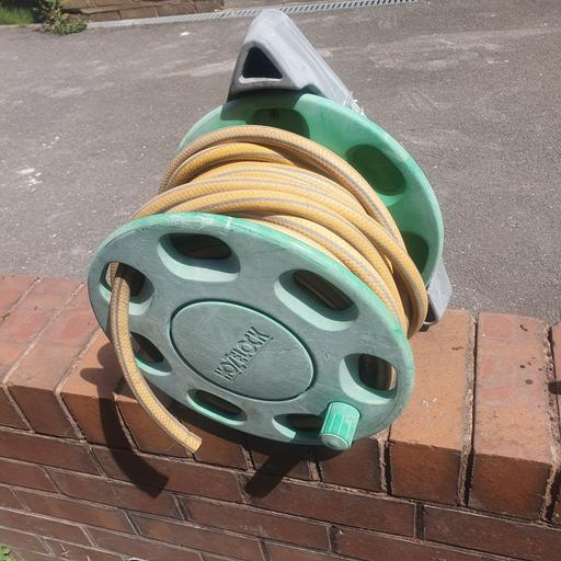  — Hozelock 30ft Hose & Reel , Decent Condition,
