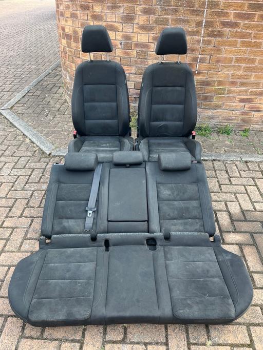  — VW Golf MK6 Interior Front & Rear Seats Suede