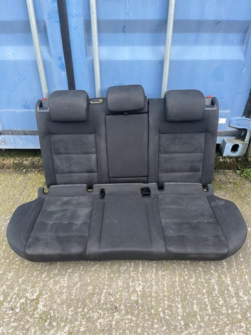  — VW Golf MK6 Rear Seats Alcantara/Suede Titan
