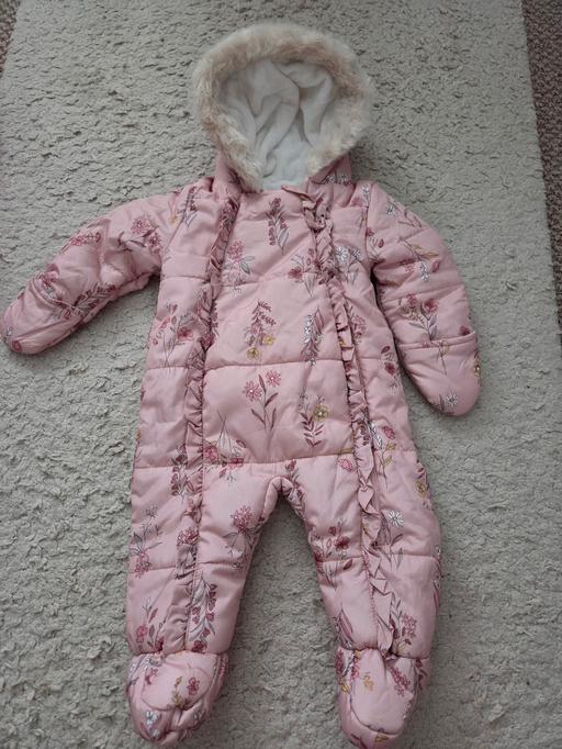  — 6-9 months GEORGE snowsuit