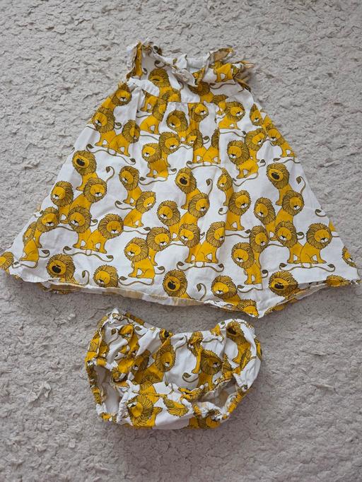  — 6-9 months NEXT lion print dress
