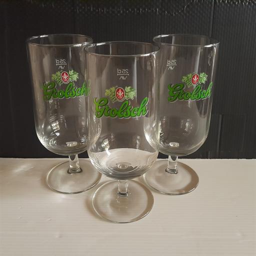  — VINTAGE GROLSCH GLASSES