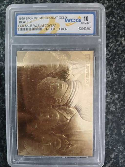  — 1998 SPORTSTIME 23 Karat Gold Beatles 'For Sa