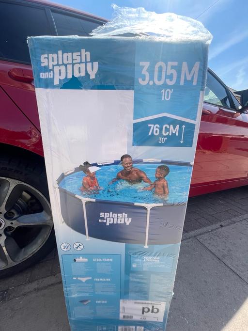  — Swimming Pool 10ft 4600L Steel Frame - New