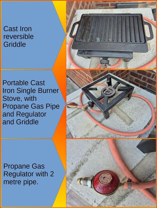  — Portable Single Burner Stove/Griddle
